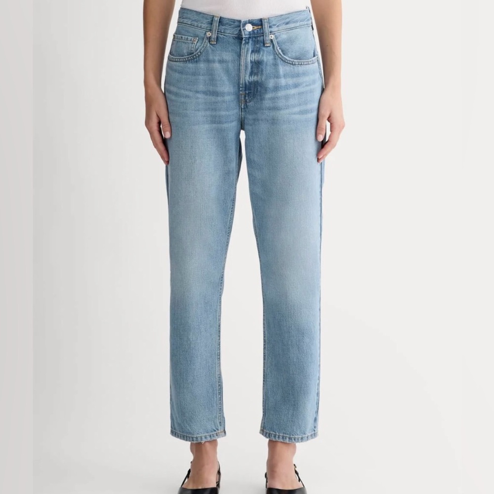 NWT Everlane The Super Soft Relaxed Jean in Weathered Blue Size 31